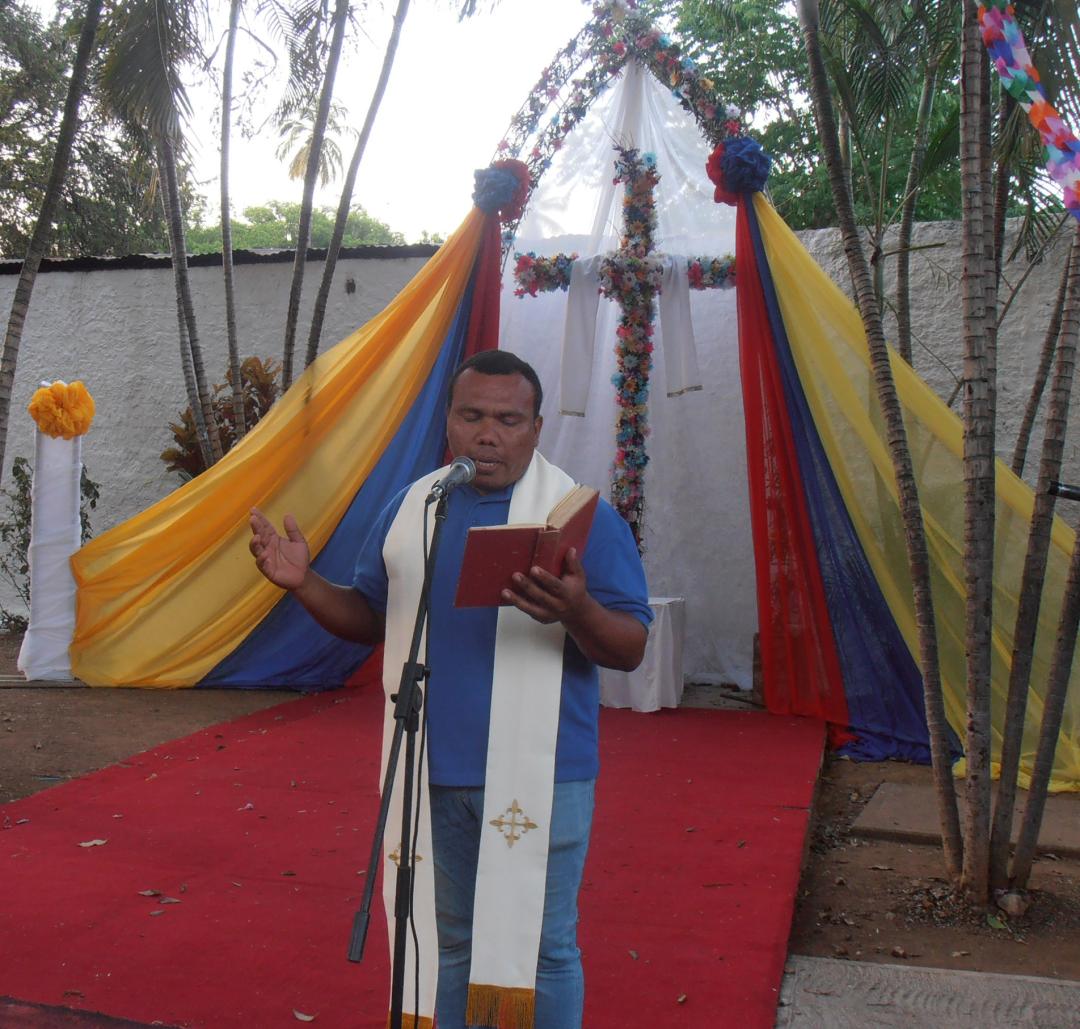 Con canto, bailes y tambores rindieron homenaje a la santa cruz de mayo en Altagracia de Orituco