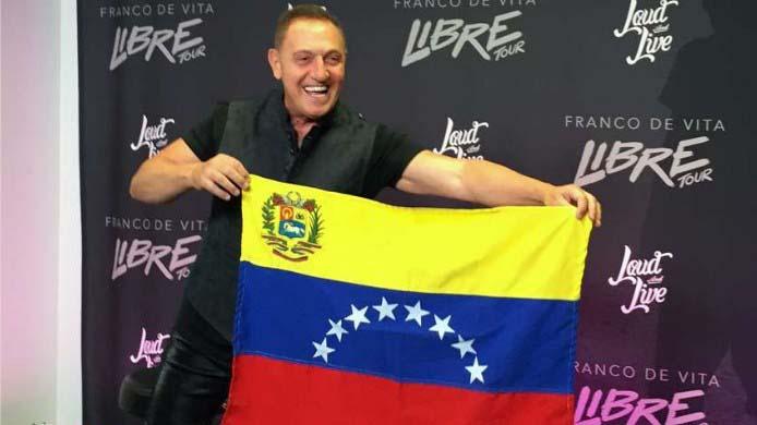 Franco De Vita «El día que yo vaya a Venezuela, quiero hacer un concierto gratis»
