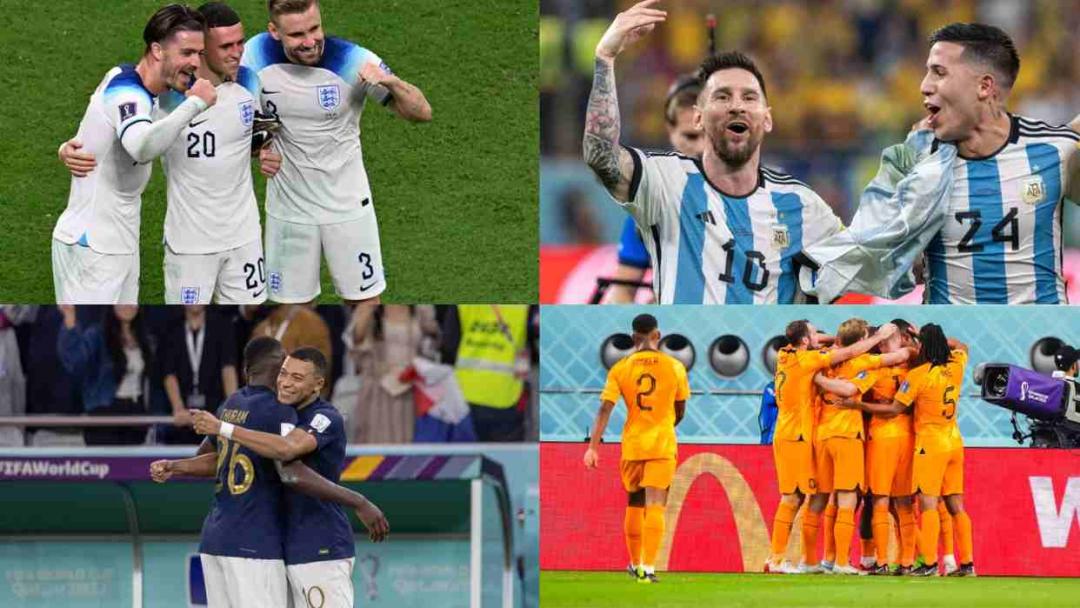 Clásicos Inglaterra-Francia y Países Bajos-Argentina calientan los cuartos de final de Catar 2022