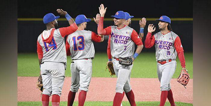 Puerto Rico lidera la primera ronda de la Copa del Caribe de béisbol